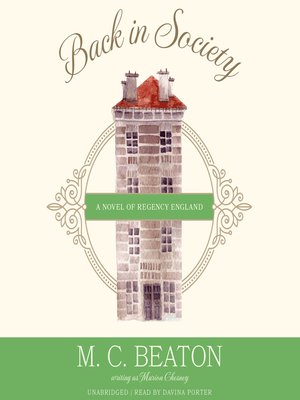 Back in Society - Audiobook